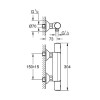 34594000 Precision Start Термостат для душа