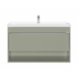 Хоуп Тумба-умывальник 100/1 Хаки (БЕЗ Умывальника Миранда-100)