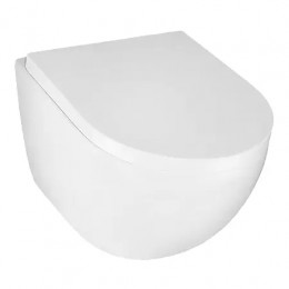 Унитаз подвесной AZARIO Ormi AZ-0253VD безободковый, с микролифтом. Размер: 490*360*365mm