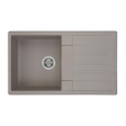 Кухонная Мойка Верона Одинар.с Крыл. Серый шелк NEW