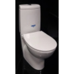 VICTORIA NORD Сиденье с крышкой тонкое дюропласт, микролифт, быстросъемн.