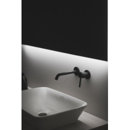 A6938XG CERALINE Настенный смеситель для умывальника, для монтажа со встраиваемым комплектом A1313NU (заказывается дополнительно)