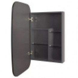 Сохо 60 Зеркальный шкаф Графит Левый