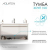Хоуп Тумба-умывальник 100/1 Белый матовый (БЕЗ Умывальника Миранда-100)
