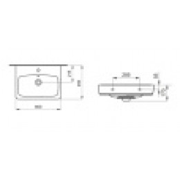 АКВАТОН Нео 60 Умывальник