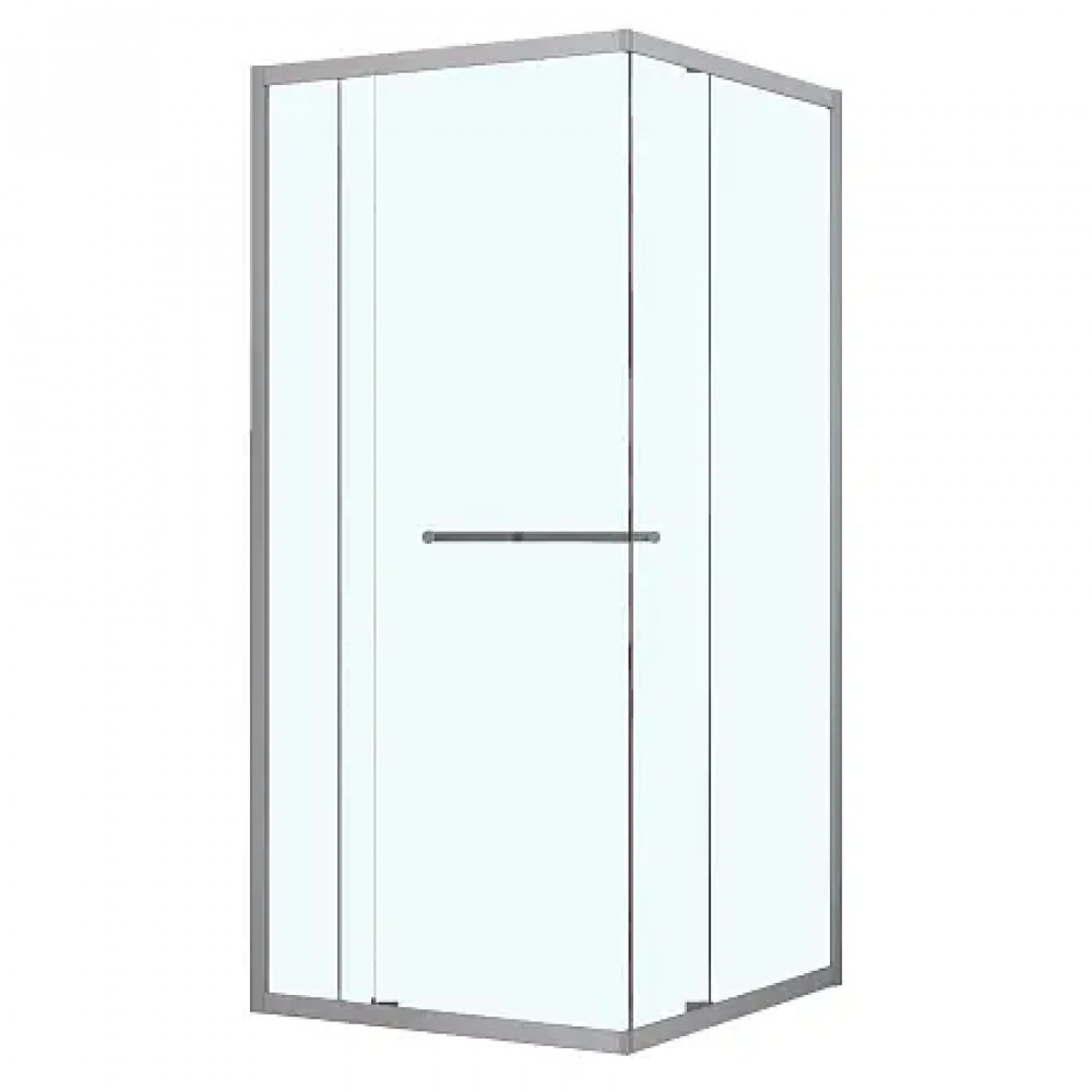 AZ-L47-90-CH-CL Душевое ограждение MONAKO SQS-90х90х195-CH-CL, прозрачное стекло 6 мм, профиль хром