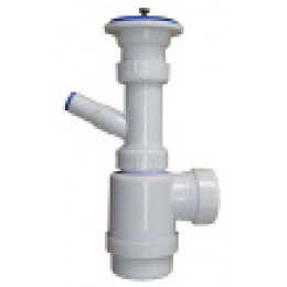 Сифон для умывальников 1/4*40 без выпуска