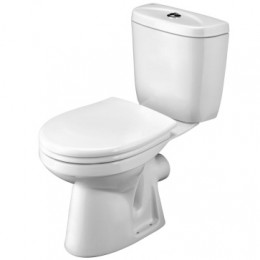 Унитаз-компакт "Анимо" прям (станд: 2-реж., дюро, метал крепеж) NEW