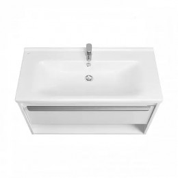 Хоуп Тумба-умывальник 100/1 Белый матовый (БЕЗ Умывальника Миранда-100)