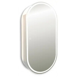 AZARIO зеркало-шкаф Soho-WHITE 500*1000 прав. (сенсорный выключатель)