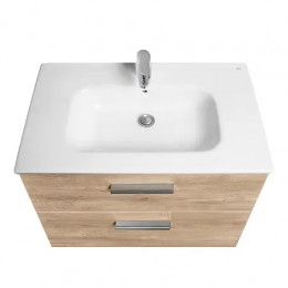 Victoria Тумба под раковину 80 орех 2 ящика