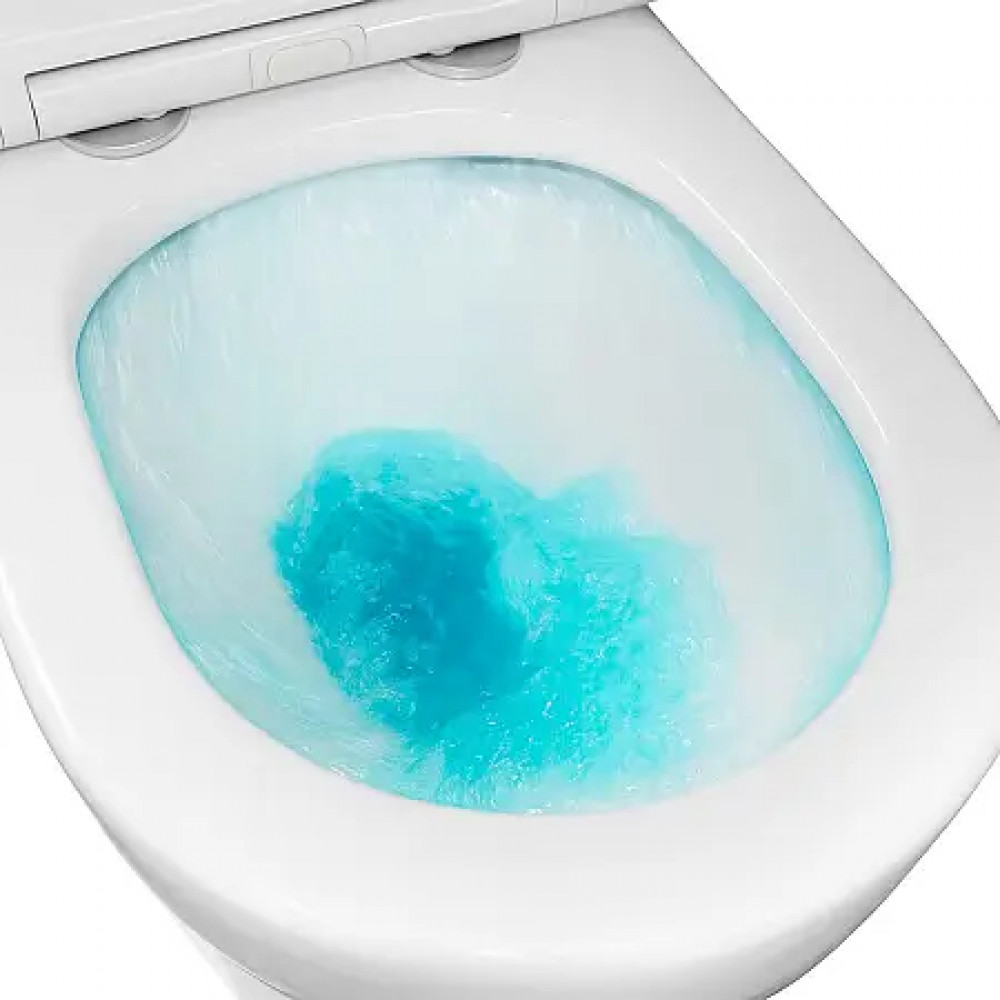 Сет AZARIO инсталляция + UNO унитаз подвесной, безободковый в комплекте сиденьем микролифт 485x365x365 мм