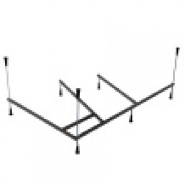 HAPI Каркас + ножки S3 к ванне 170х110 см