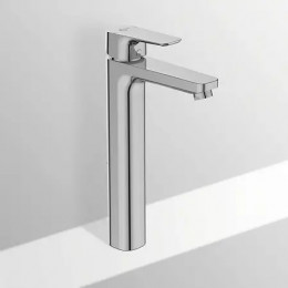 BC561AA  CERAPLAN III SLIM Vessel Смеситель для умывальника H250 с донным клапаном