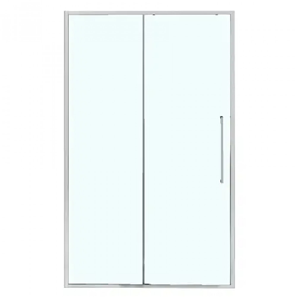 AZ-Y43-130-CH-CL Душевое ограждение SHANGHAI DRO-130х195-CH-CL, прозрачное стекло 6 мм, профиль хром