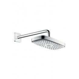 27385400 Raindance Select Raindance Select E 300 2jet верхний душ,½´, с держателем 390 мм БЕЛ./ХРОМ