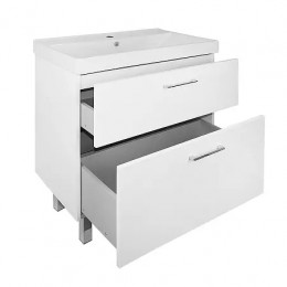 Комплект Тумба Ника 70Н (700*475*860) Напольная с раковиной Monte 70