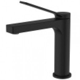 VISE Смеситель для раковины без донного клапана, черный