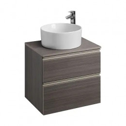 THE GAP Тумба под раковину 60 городской дуб 2 ящика