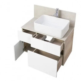 Мишель 80 Столешница+панель керамогр.универсальная