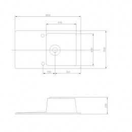 Кухонная Мойка Верона Одинар.с Крыл. Кофе NEW