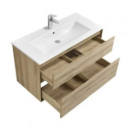 Либерти 100/2 Тумба Дуб Эльвезия (Элина 100,MILA 400,MILA 350*350, Одри 420x620 Soft,Лола 60)