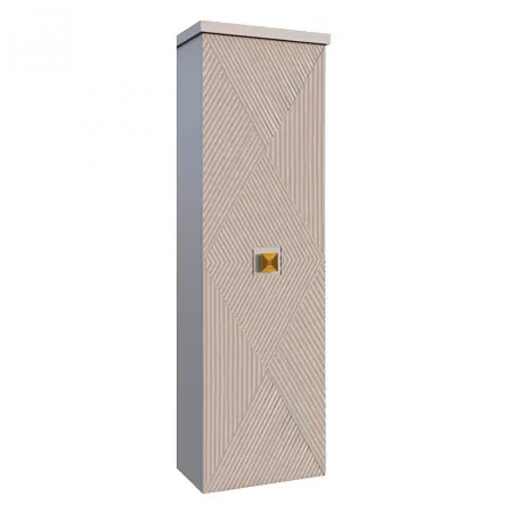 Пенал ZENA подвесной правый КАШЕМИР ручка ЗОЛОТО (350*1390*440)