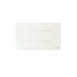 641001 Панель пневм. двойная KARISMA, пластик, белый