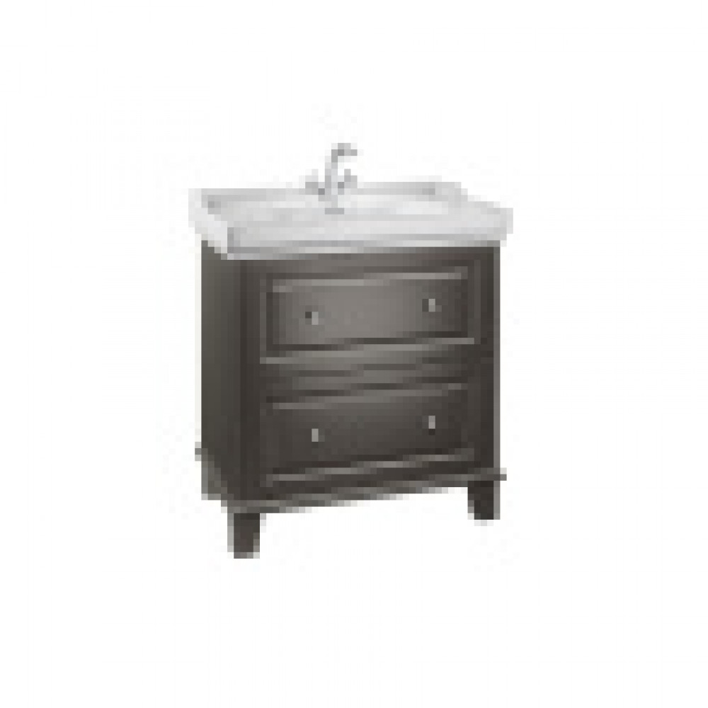Z_CARMEN Модуль д/раковины 800 мм, Satin Dark Grey