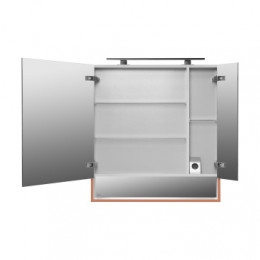 Зеркальный шкаф The Gap Original 80 терракота