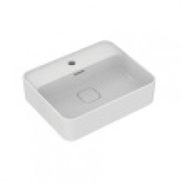 T296601 STRADA II Vessel Умывальник 50 см с полочкой для монтажа смесителя, для монтажа с мебелью