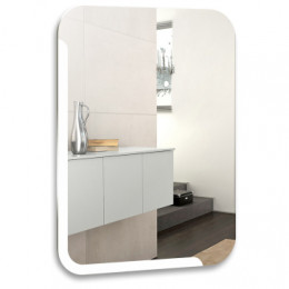 LORANTO зеркало Алькон 550*800 (гор/верт крепеж) БЕЗ ПОДСВЕТКИ