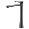 Escaro Cмеситель высокий для раковины, серый графит