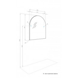 Санта-Барбара 80 Зеркало