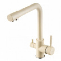 Z_РУАН Смеситель для кухни фильтр шампань