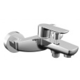 SEVIO Смеситель для ванны с коротким изливом, хром