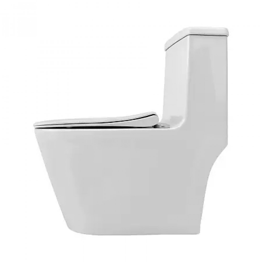 Bais Унитаз-моноблок, Rimless, с сиденьем дюропласт, микролифт (1 место)