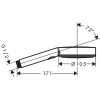 24110670 Pulsify Select Ручной душ 105 3jet Relaxation, матовый черный