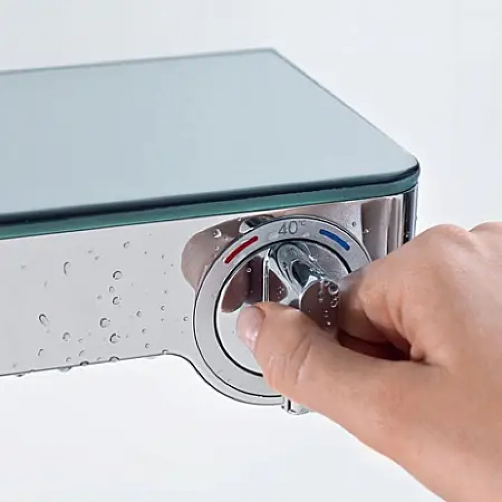 13151400 ShowerTablet Select Термостат для ванны ShowerTablet Select 300 ВМ, ½’, белый/хром
