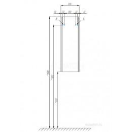 Сакура Шкафчик Ольха Наварра/Белый глянец левый