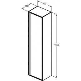 CONNECT AIR Пенал для подвесного монтажа E0832B2