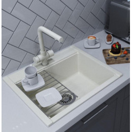 Кухонная Мойка Делия 60 (Жемчуг)NEW