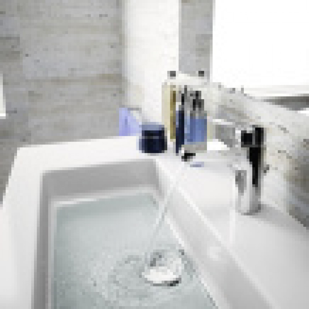 E066901 TEMPO Vanity Умывальник 81.5X45.5 см, с 1-м отверстием под смеситель, с отверстием перелива, только для встраивания в подстолье