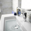 E066901 TEMPO Vanity Умывальник 81.5X45.5 см, с 1-м отверстием под смеситель, с отверстием перелива, только для встраивания в подстолье