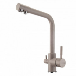 Z_РУАН Смеситель для кухни фильтр серый шелк