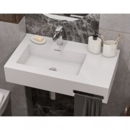 Квадро Про 80 Раковина левая