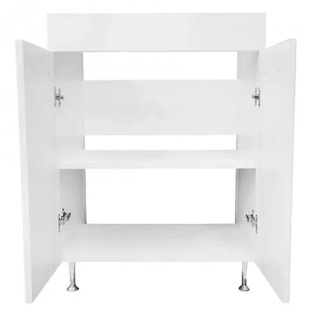 Комплект Тумба Дина 60 (610х470х815) с раковиной MONTE Neo 60 (2 места)