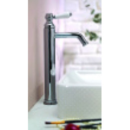 E24361-CP LOUISE Смеситель для раковины высокий без донного клапана, хром