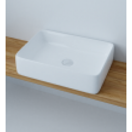 AZ-2195 Раковина накладная. Размер 500*390*140  мм  белая