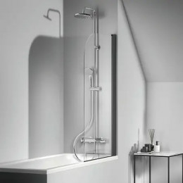 Душевая система с настенным смесителем, для ванны/душа, IDEALRAIN CERAFINE O, BC749AA